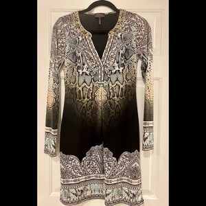 Hale Bob long sleeve dress